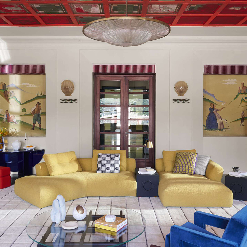 Sengu Bold Sofa Dreisitzer-Kombination