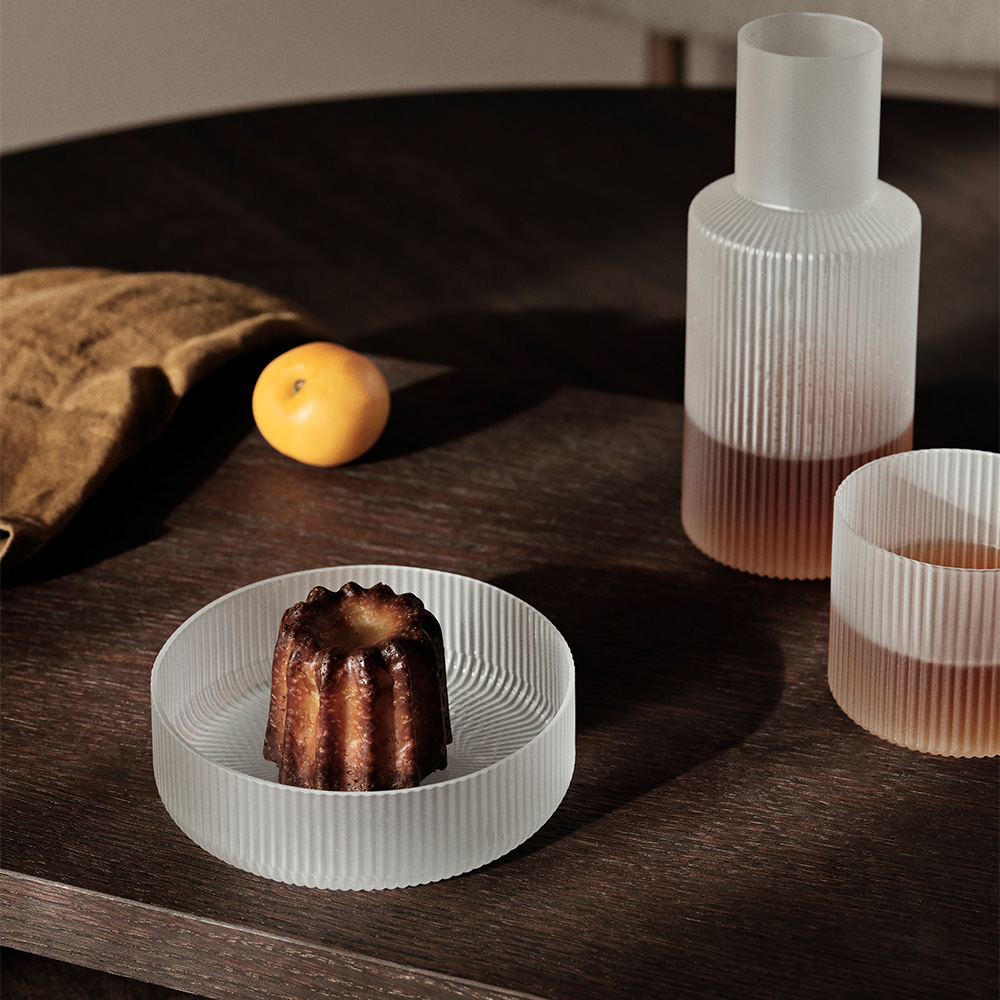 Ripple Bowls Frosted 4er Set