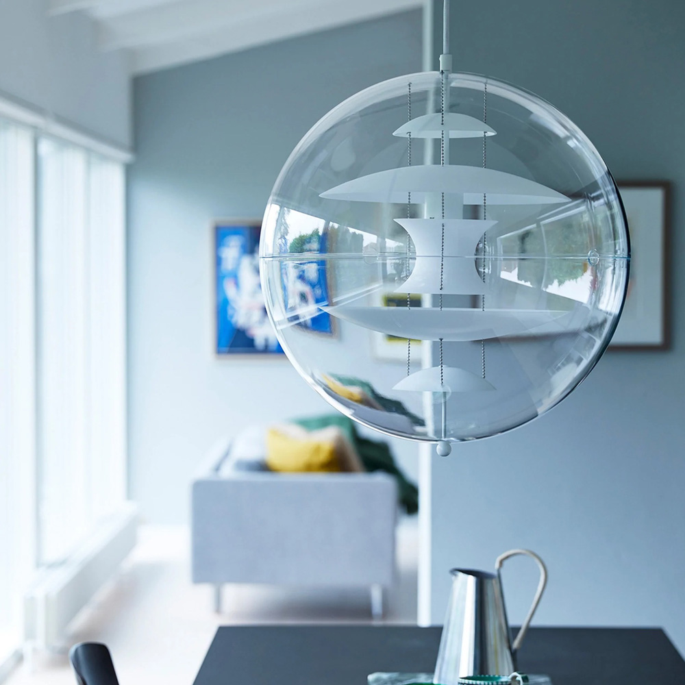 VP Globe Glas Pendelleuchte