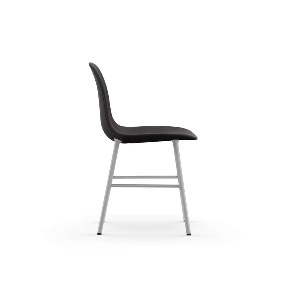 Form Chair Chrome/Steel gepolstert