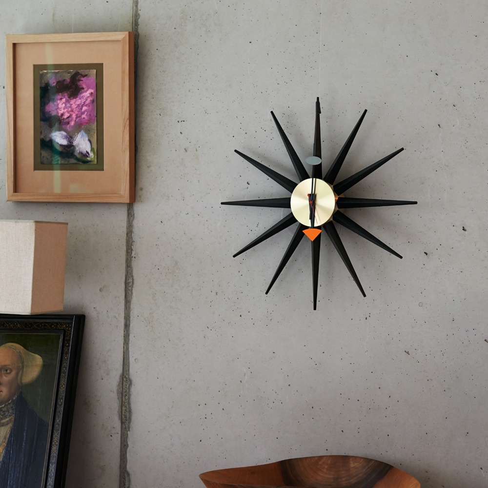 Sunburst Clock