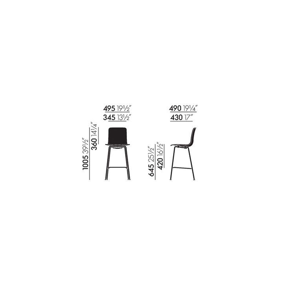 HAL Ply Stool Medium