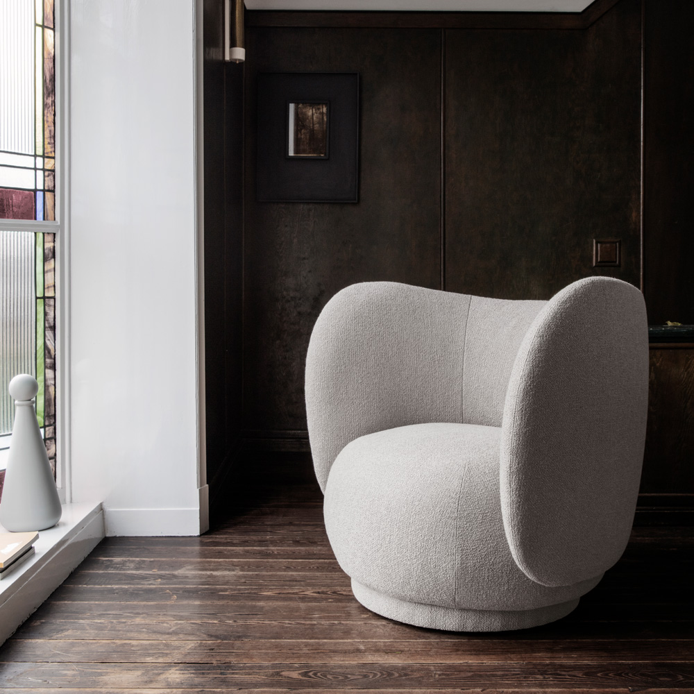 Rico Lounge Chair Boucle