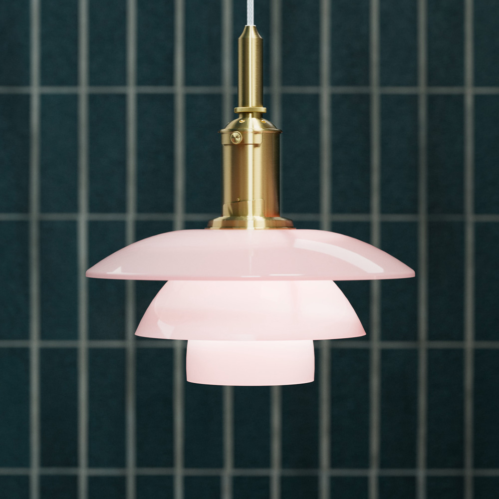 PH 3/3 Pale Rose Pendelleuchte - Pale Rose Collection