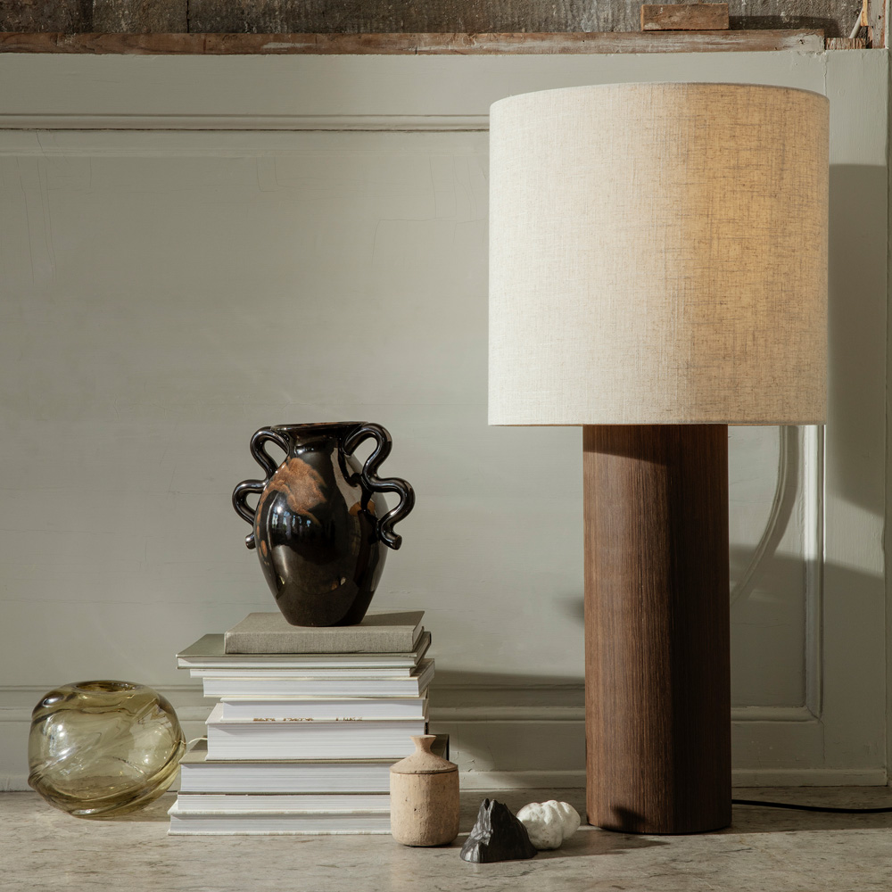 Water Swirl Vase Round