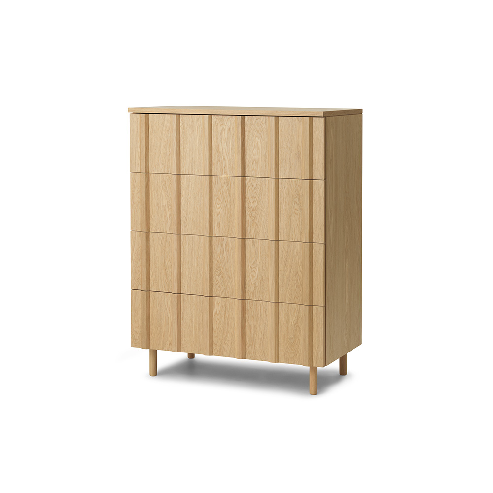 Rib Kommode mit Schubladen