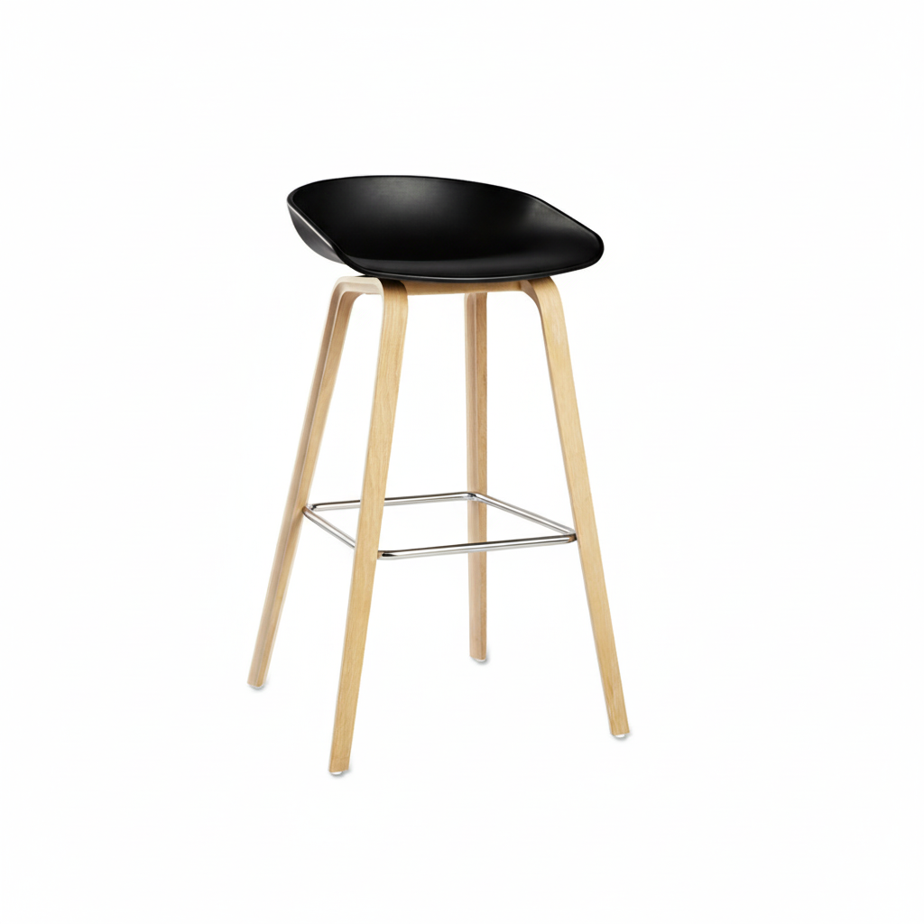 About a Stool AAS32 Low schwarz