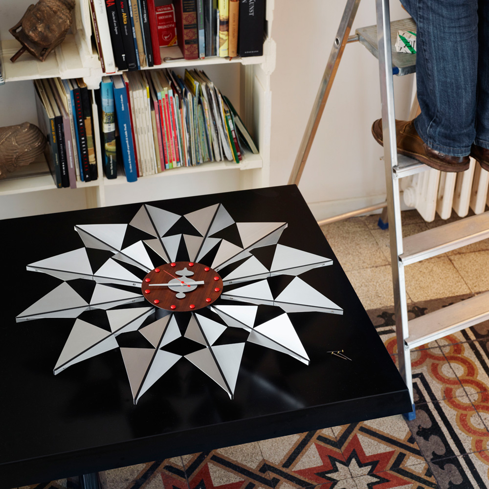 Flock of Butterflies Clock