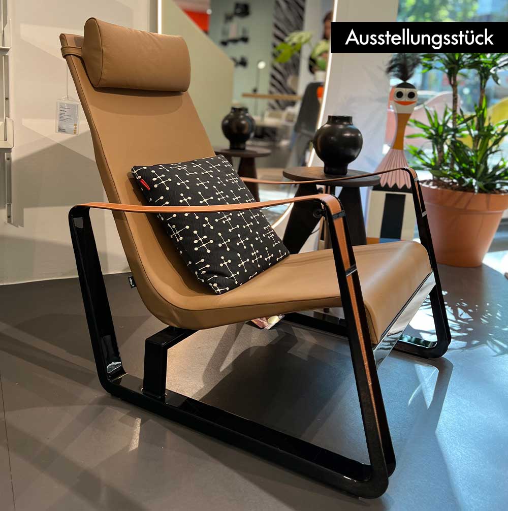 Sessel Cité Leder camel - Ausstellungsstück