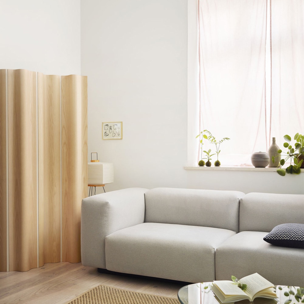 Soft Modular - Zweisitzer mit Chaise Longue