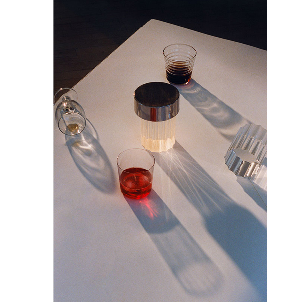 Last Order fluted Tischleuchte