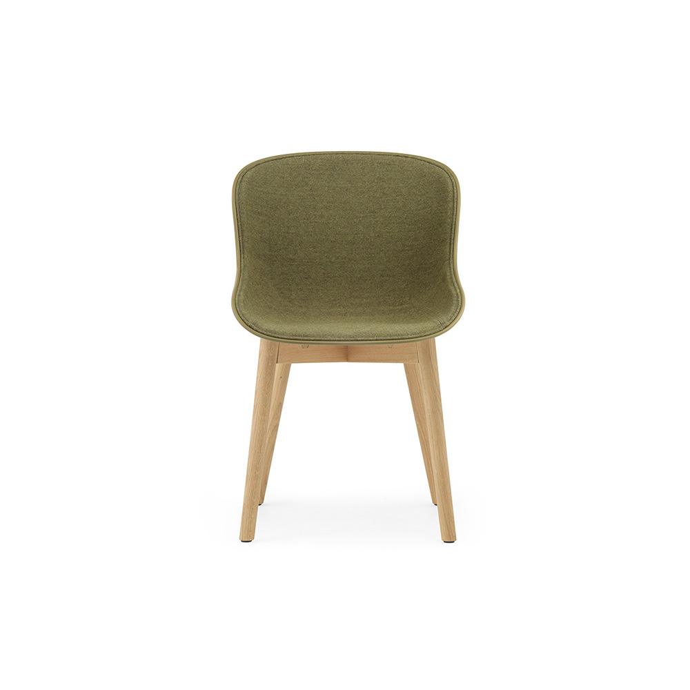 Hyg Chair Wood Front gepolstert