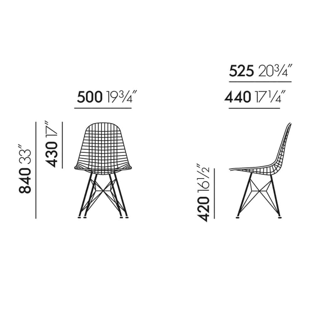 Wire Chair DKR