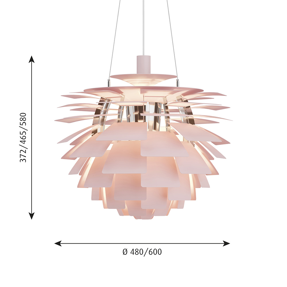 PH Artichoke - Pale Rose Collection