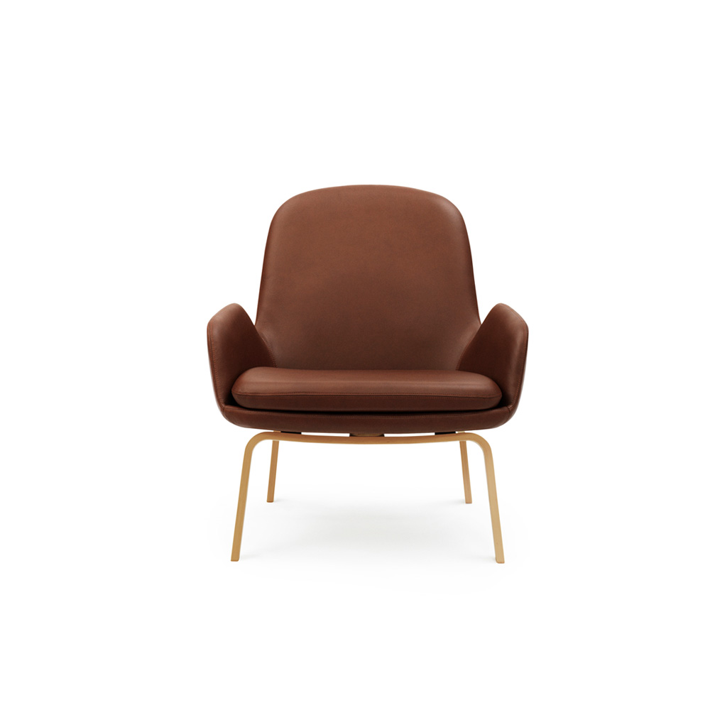 Era Lounge-Sessel low wood