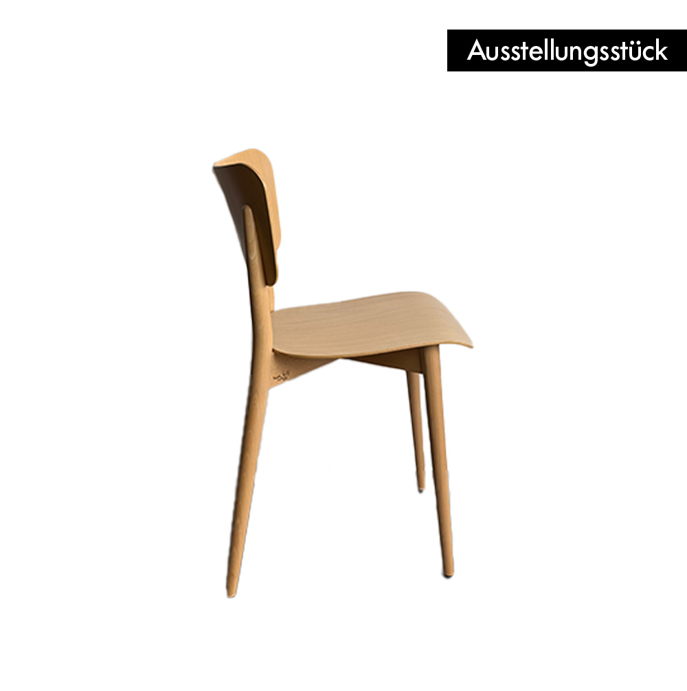 Kreuzzargenstuhl - Ausstellungsstück