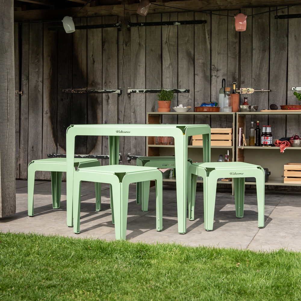 Bended Bench Outdoor