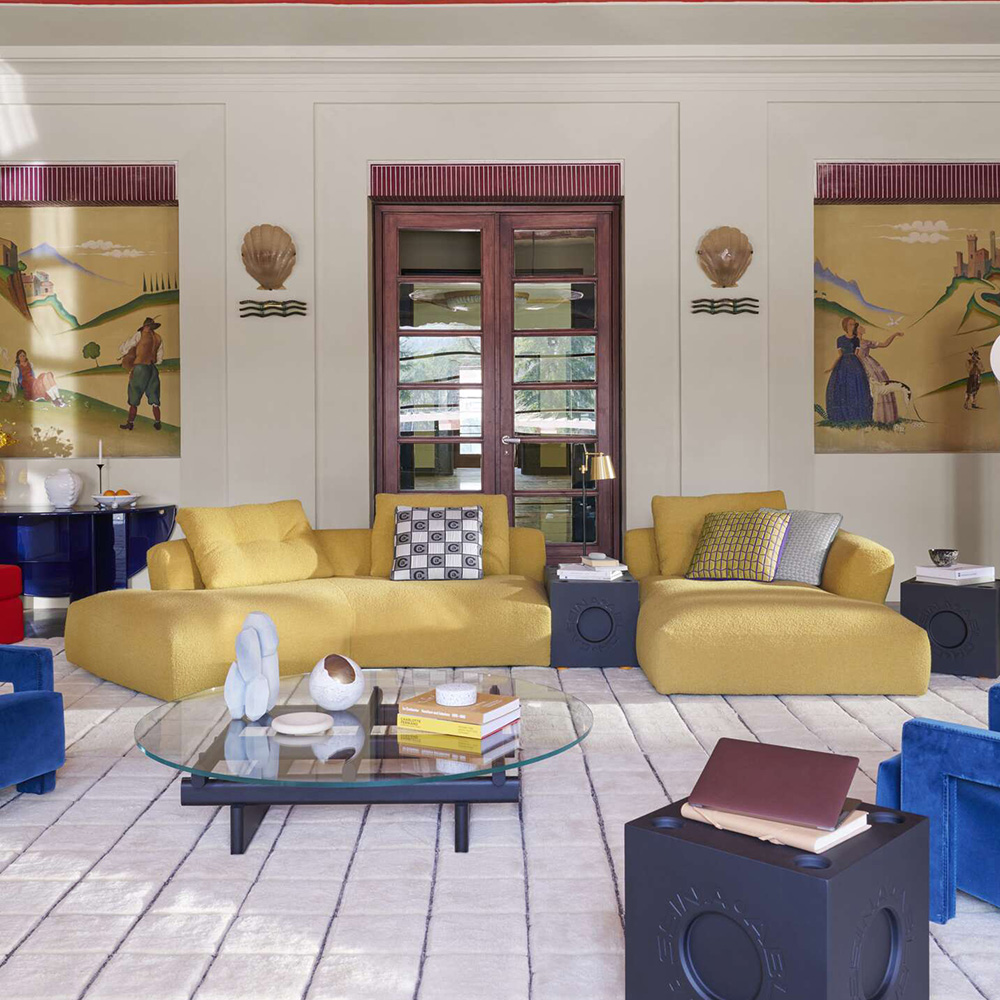 Sengu Bold Sofa Viersitzer-Kombination