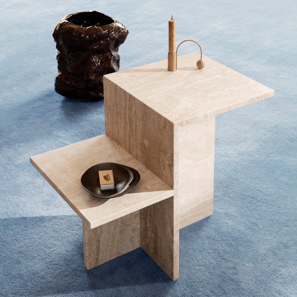 Distinct Side Table