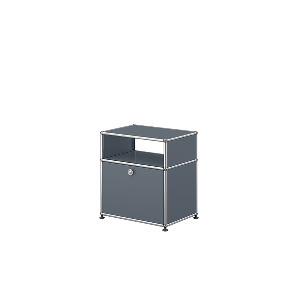 Nachttisch mit Zwischentablar