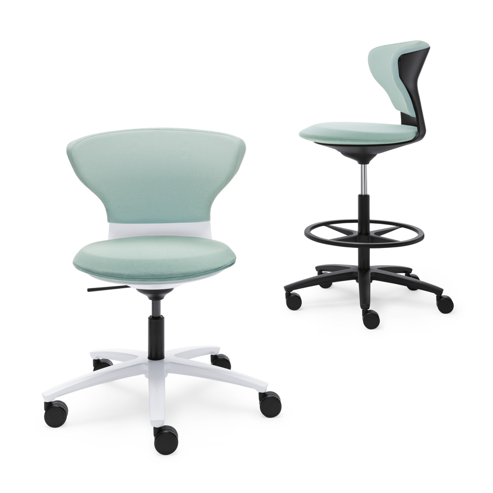 Turn Around High Desk Chair
