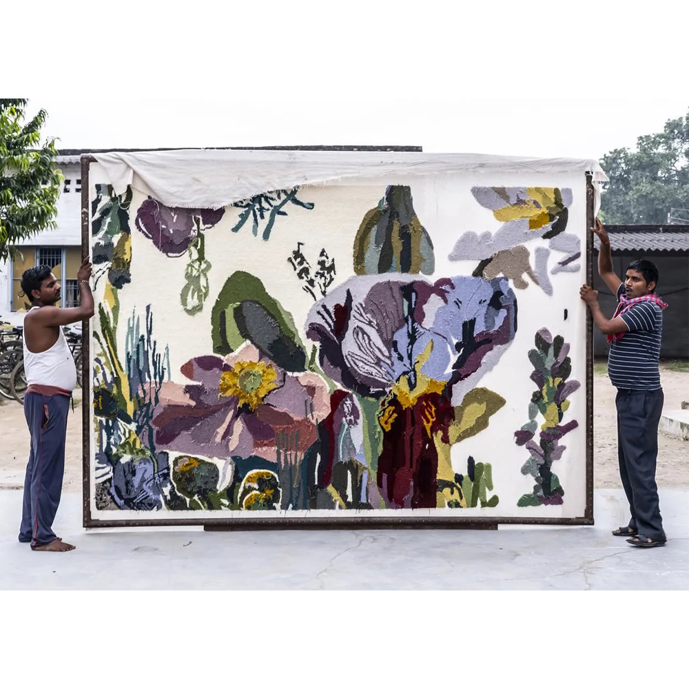 Teppich Flora Backyard