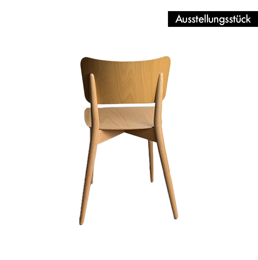 Kreuzzargenstuhl - Ausstellungsstück