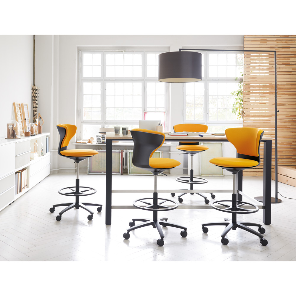 Turn Around High Desk Chair