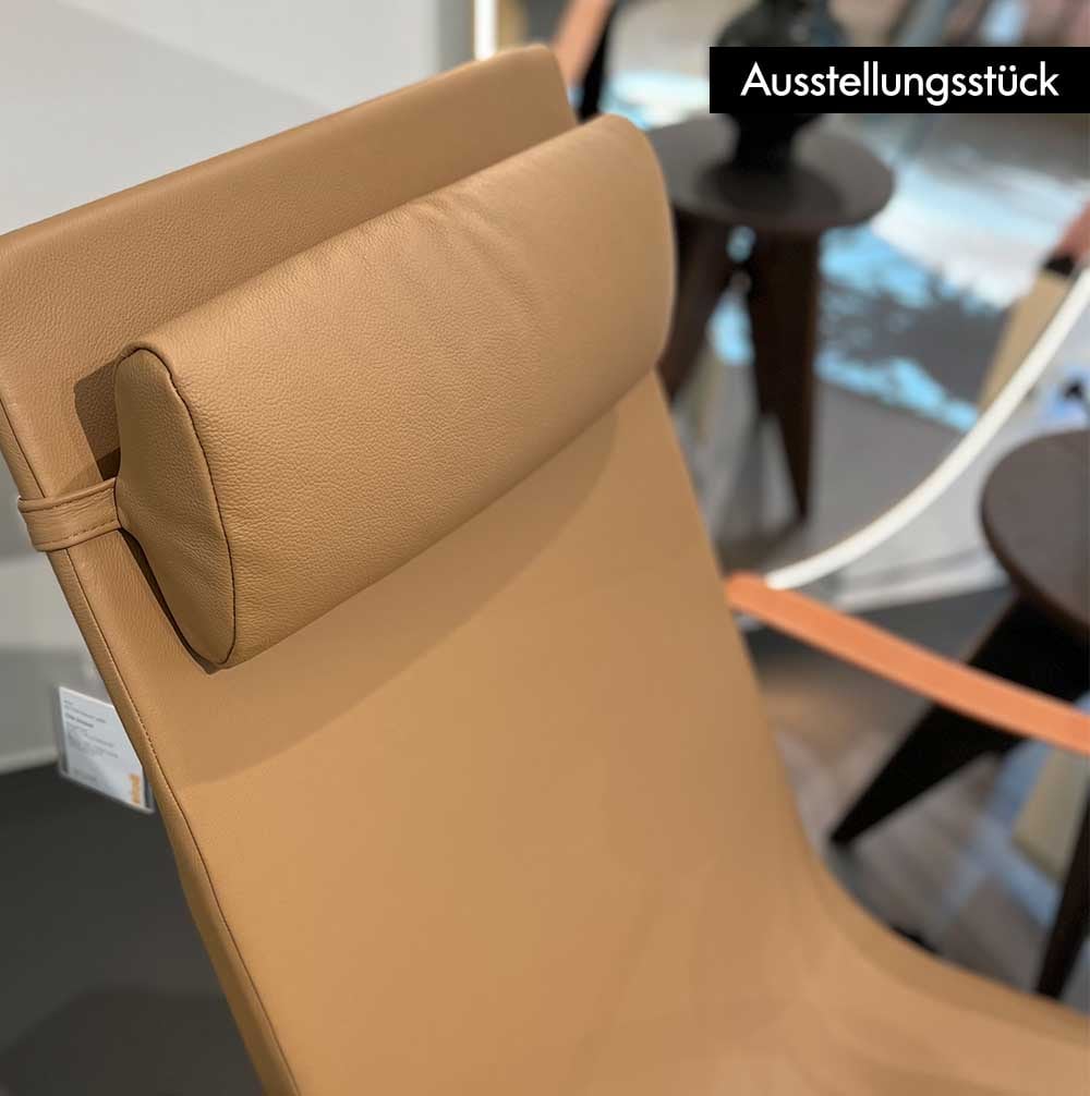 Sessel Cité Leder camel - Ausstellungsstück
