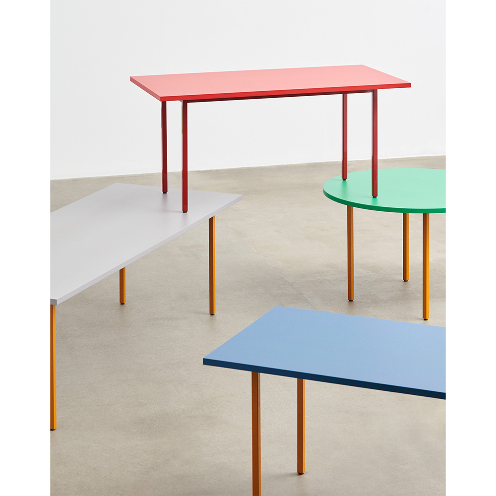 Two Colour Tisch rund