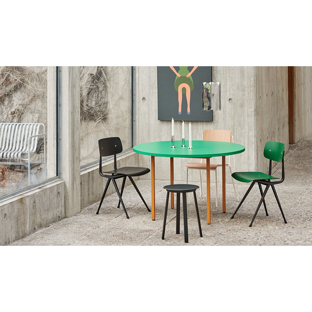 Two Colour Tisch rund