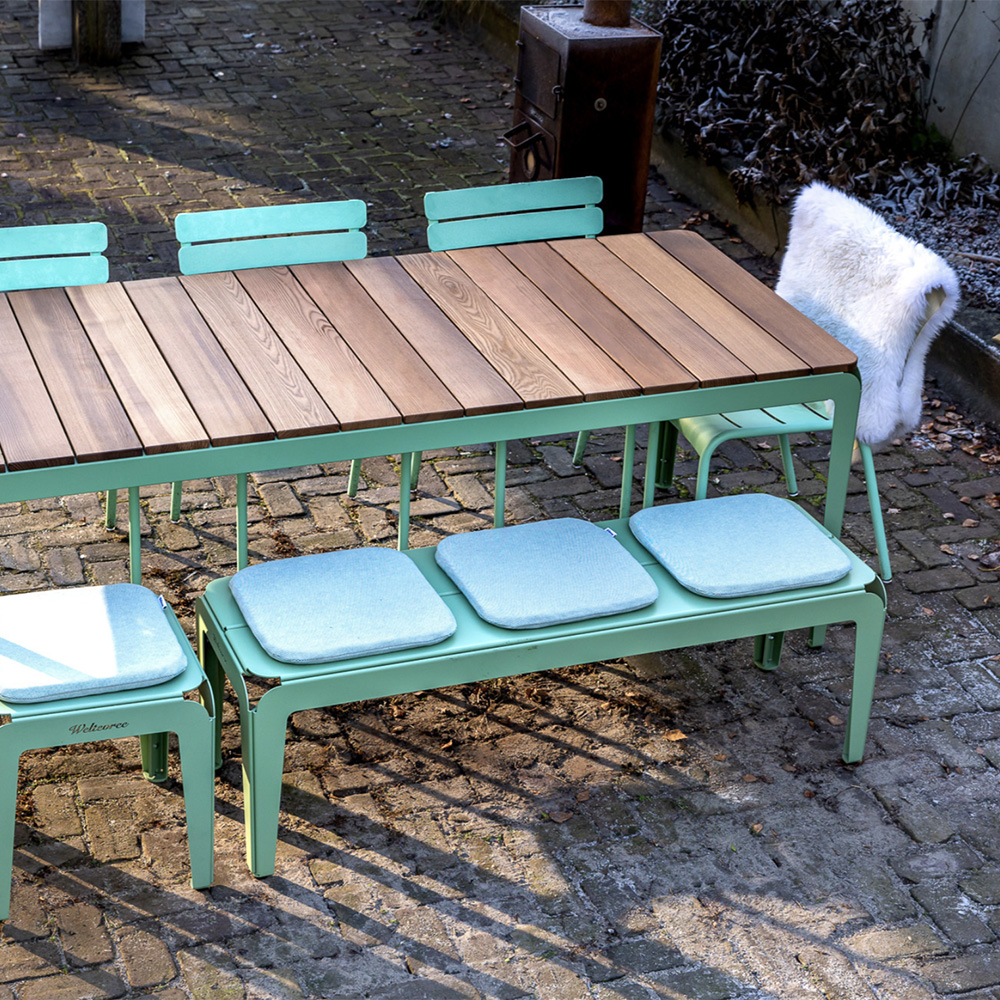 Bended Table Wood Outdoor