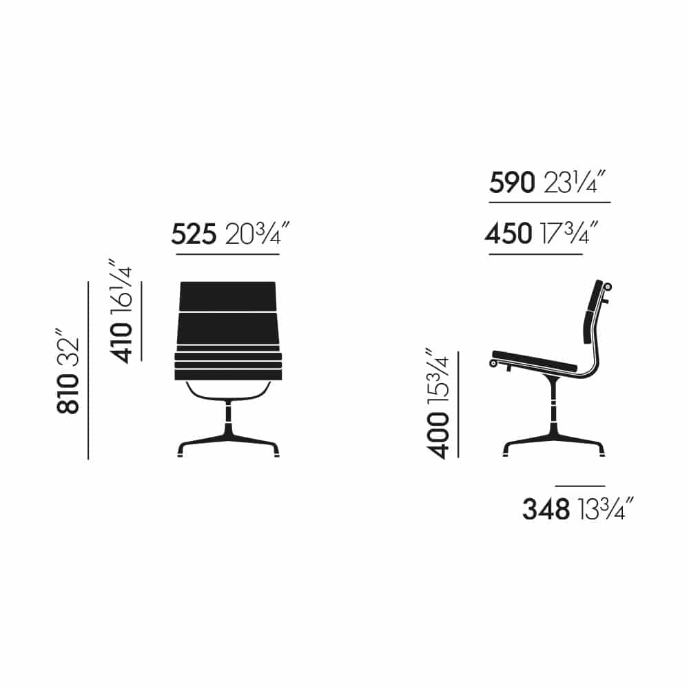 Alu Chair EA 205