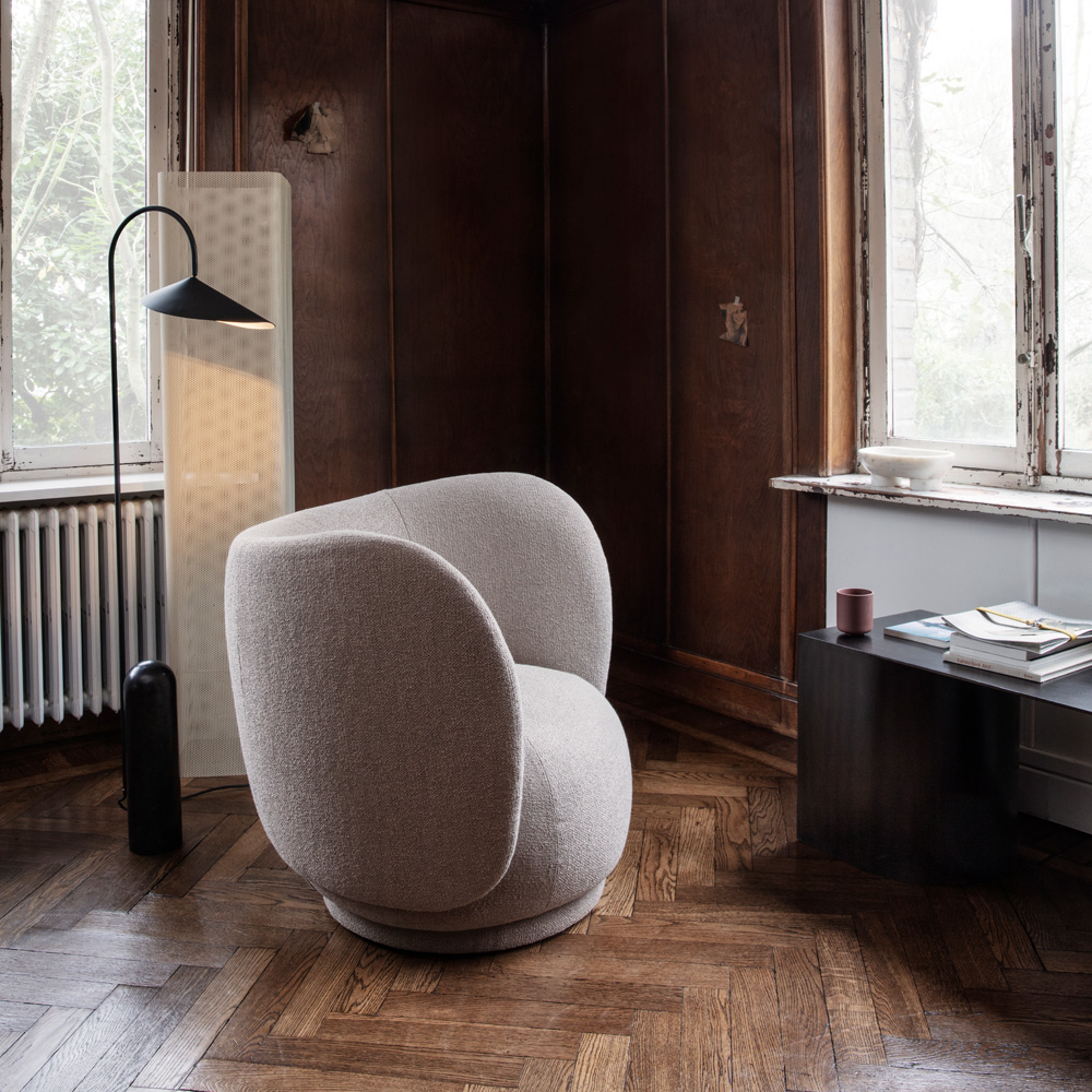 Rico Lounge Chair Boucle