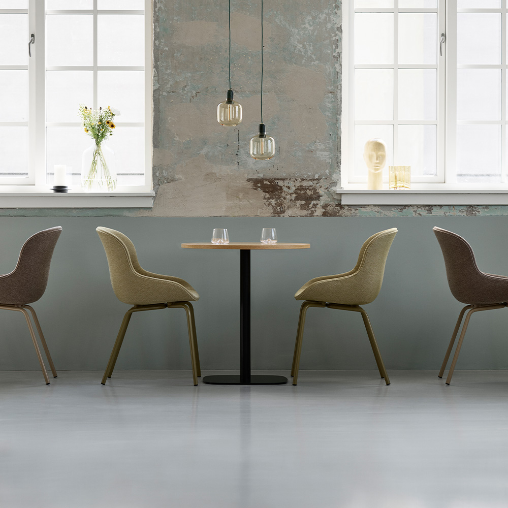 Hyg Chair Steel Vollpolster