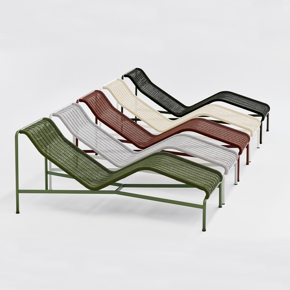 Palissade Cord Chaise Longue