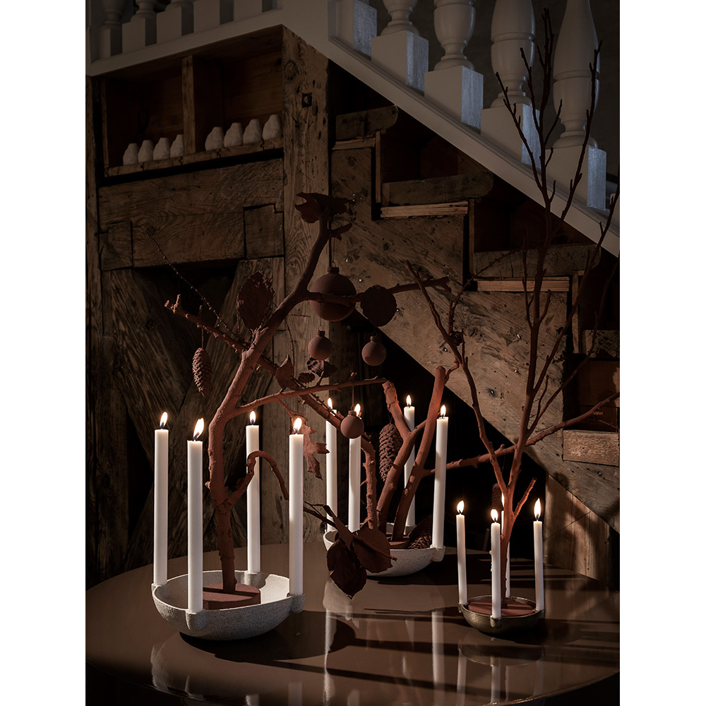 Bowl Kerzenständer Messing