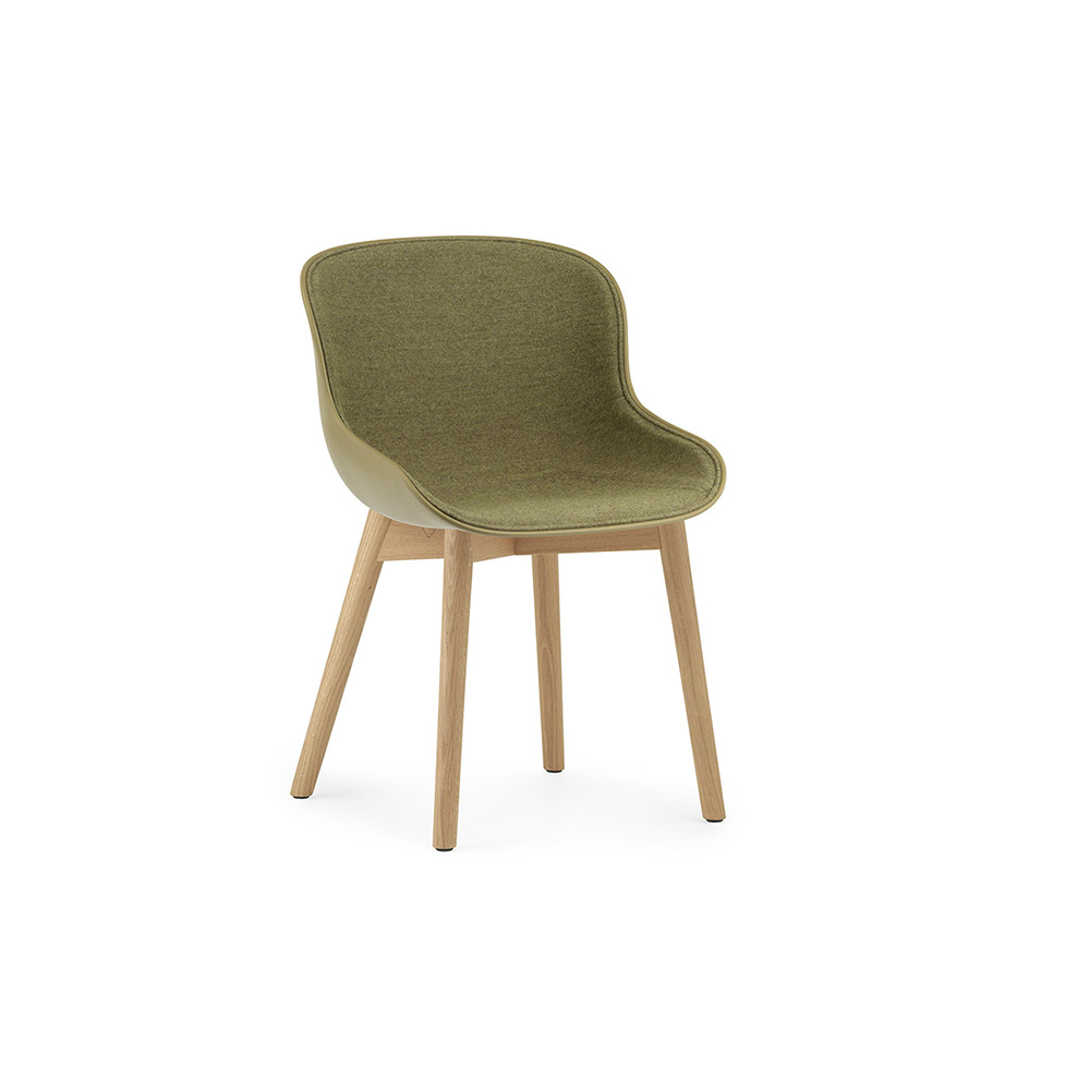 Hyg Chair Wood Front gepolstert