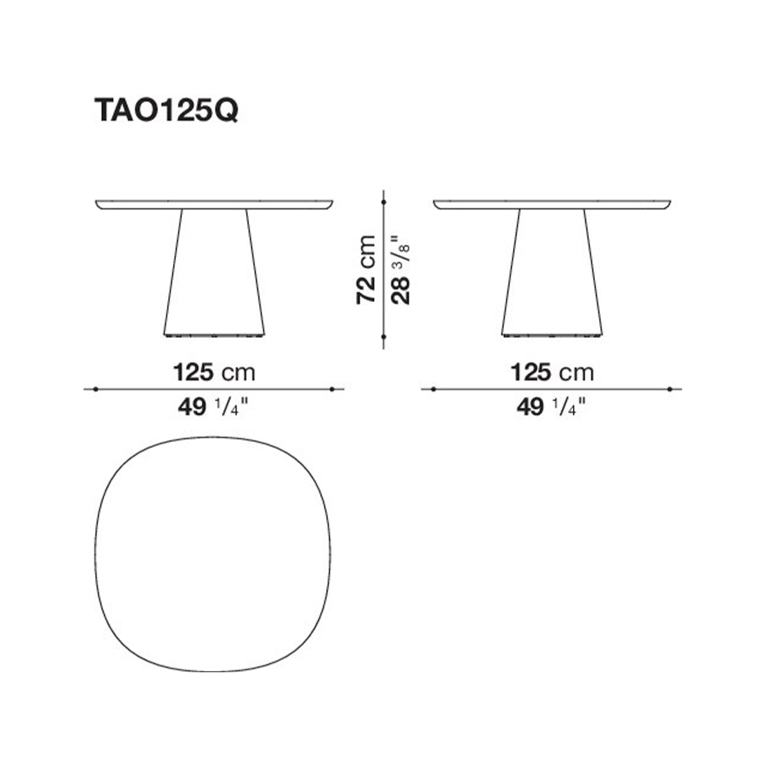 Allure O´ Tisch Eiche