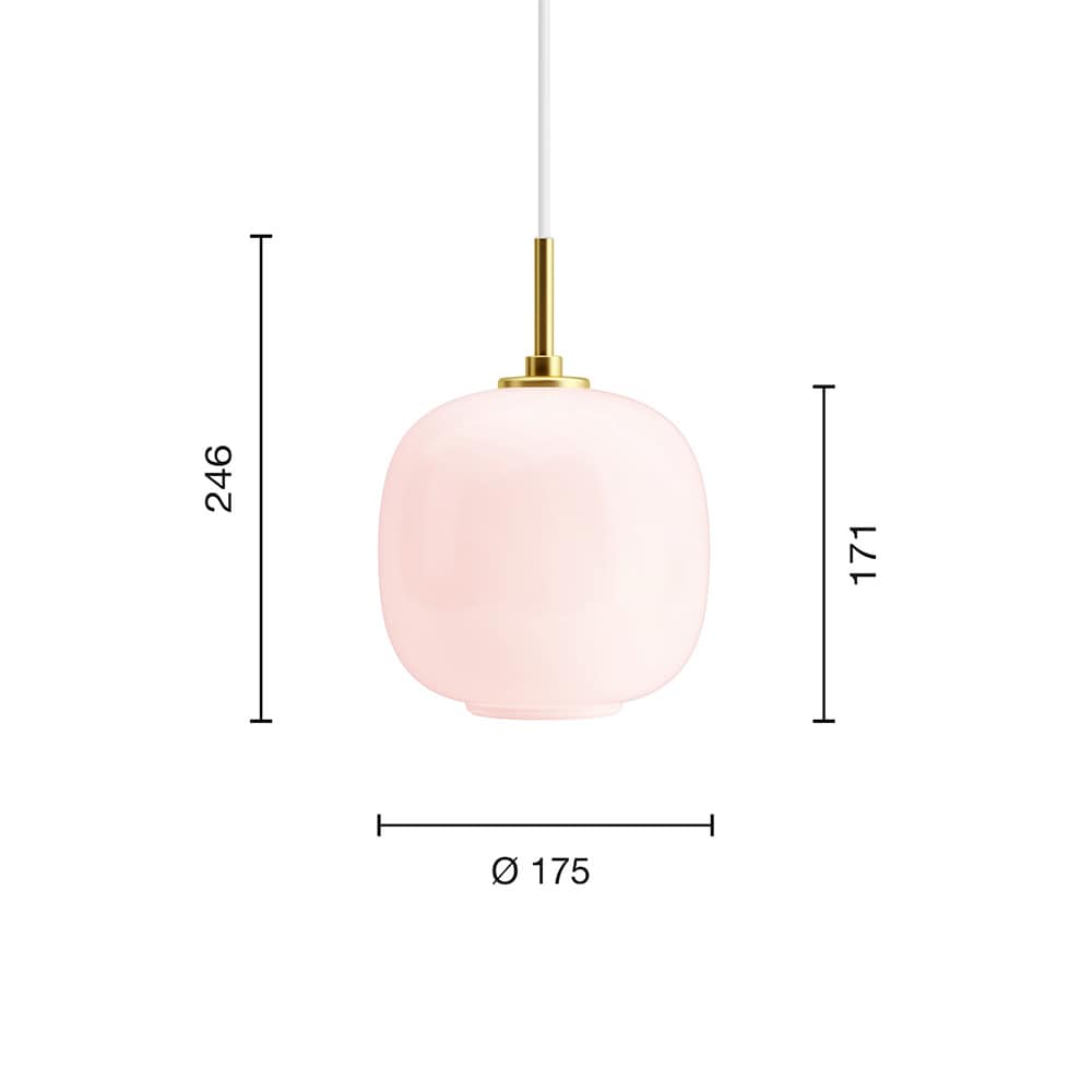 VL45 Pendelleuchte Pale Rose - Pale Rose Collection
