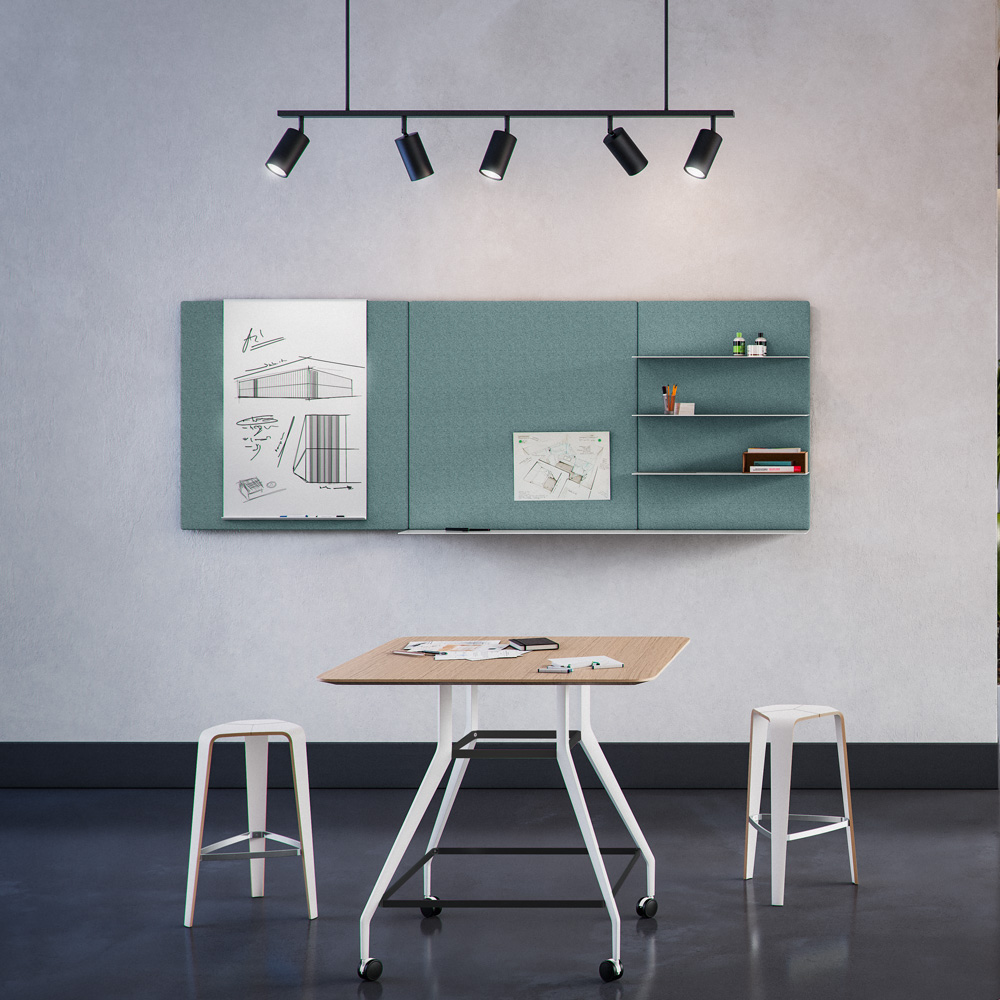 team Mobiler Stehtisch