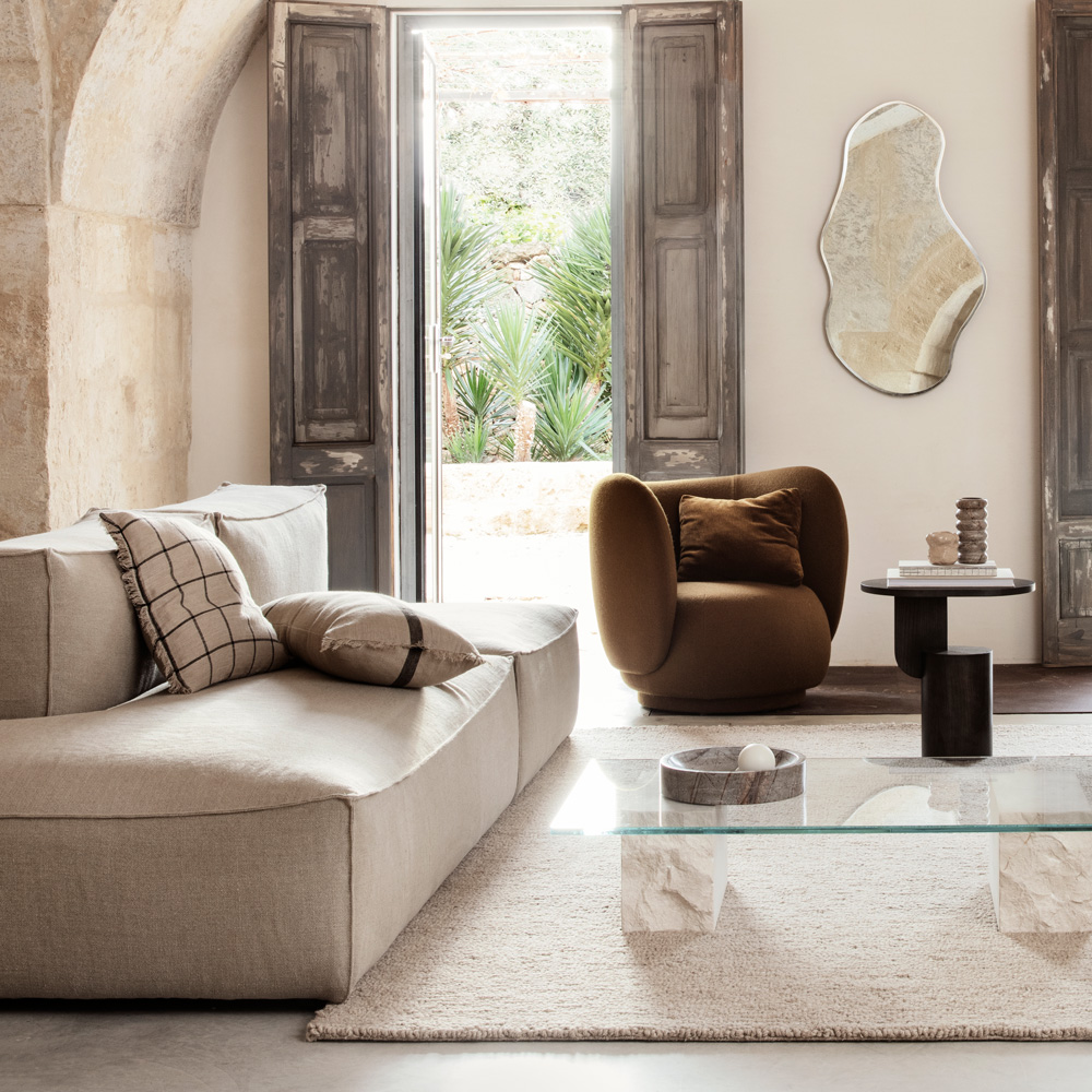 Rico Lounge Chair Boucle