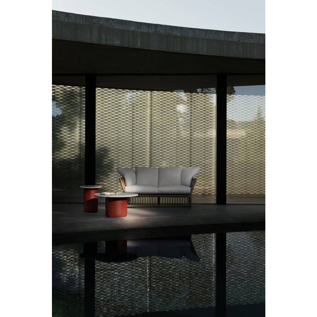 Softcage Zweisitzer Sofa Outdoor