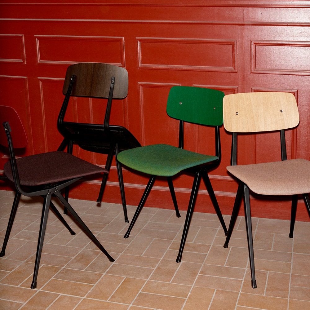 Result Chair mit Sitzpolster