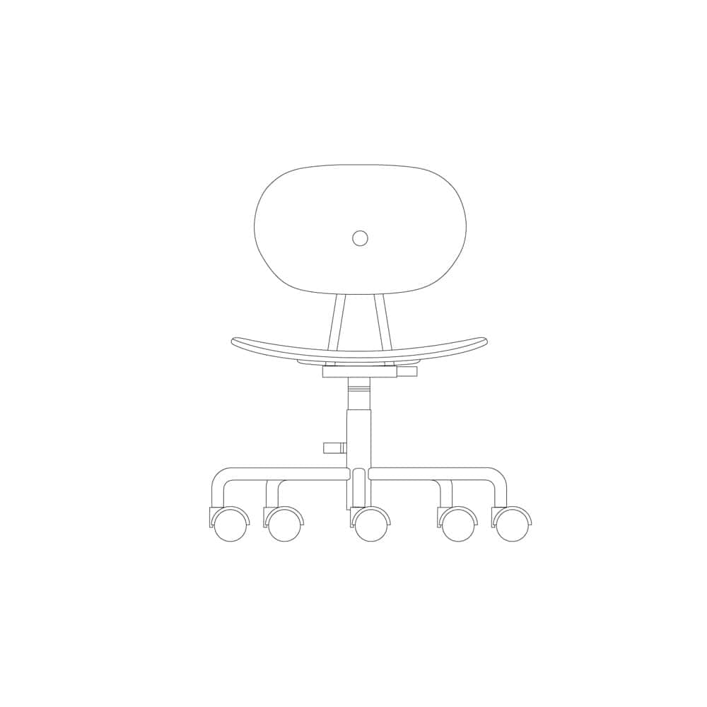 Turtle Kinderschreibtischstuhl