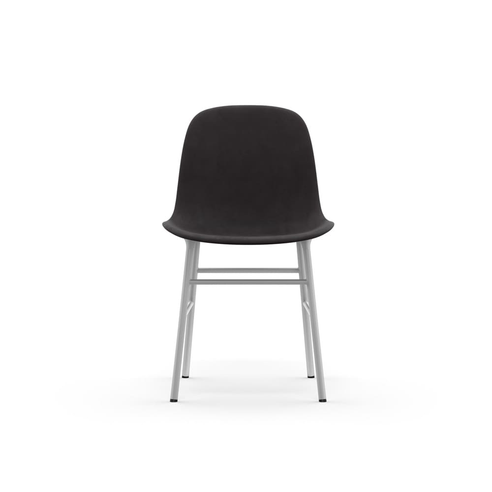 Form Chair Chrome/Steel gepolstert