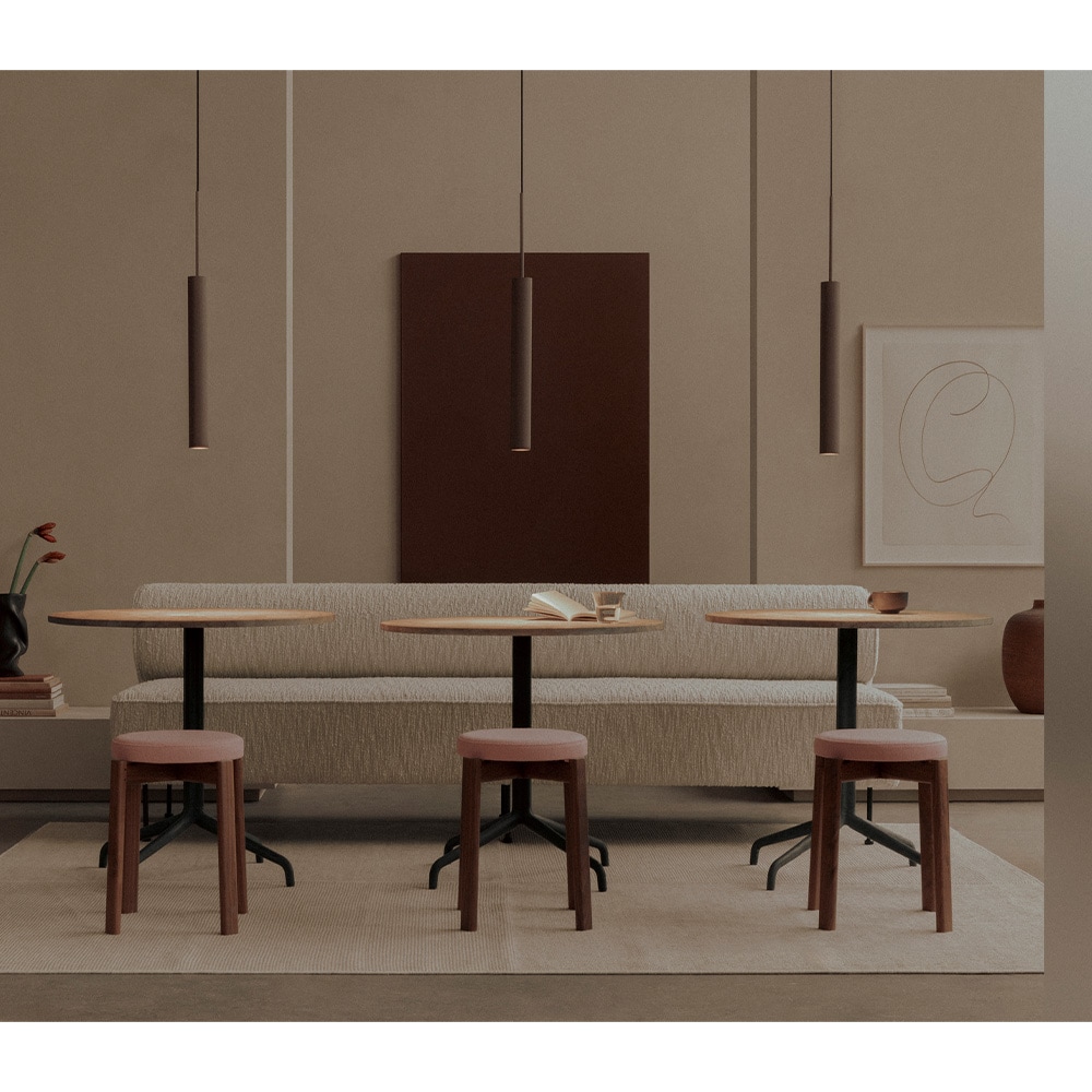 Harbour Coloumn Dining Table Circular