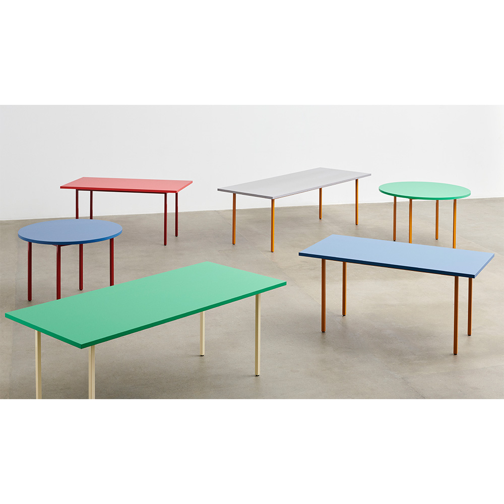 Two Colour Tisch rund