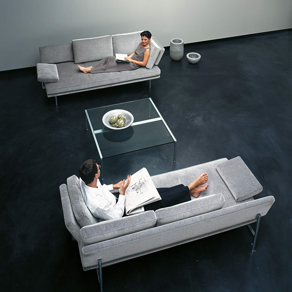 Living Platform Sofa Dreisitzer