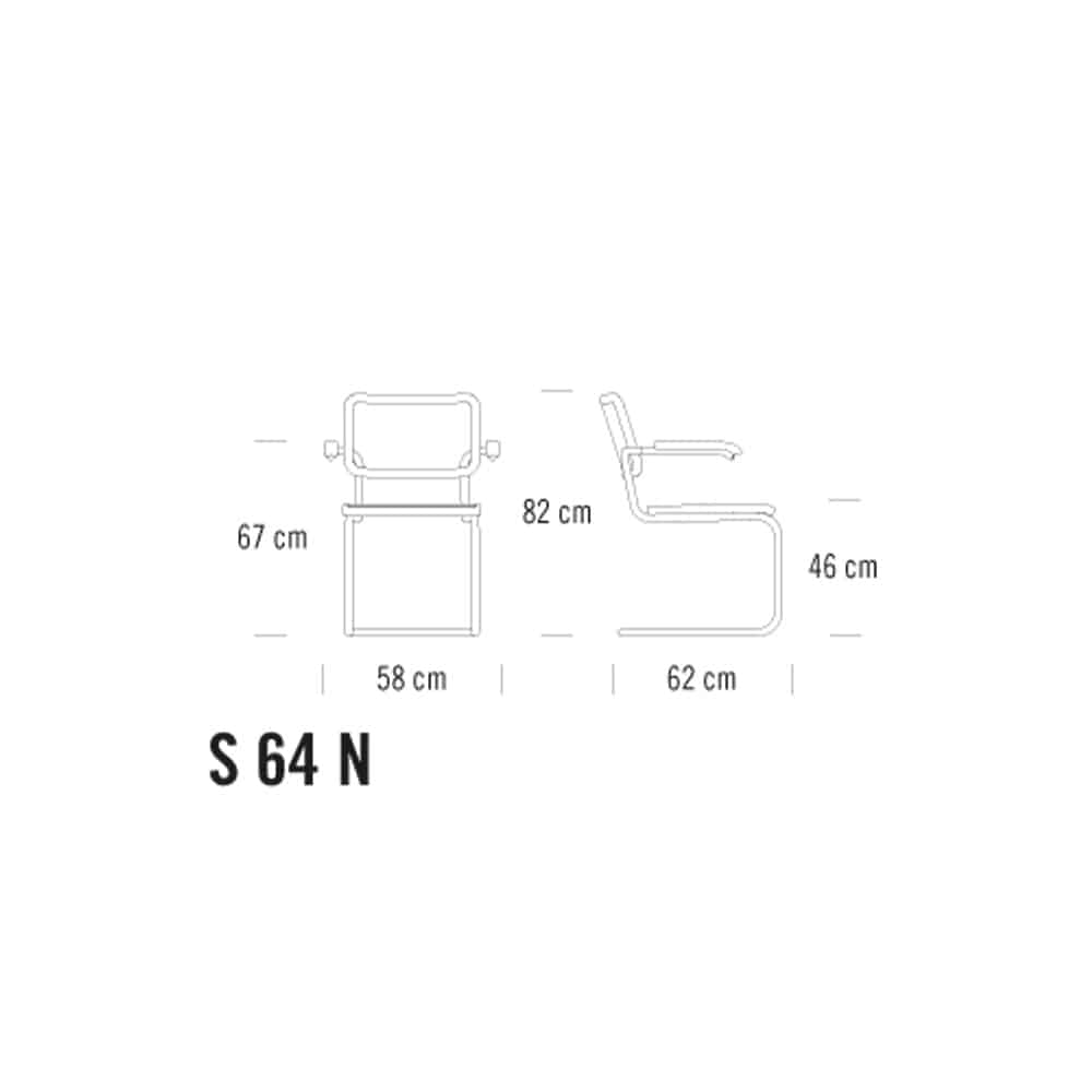S 64 N